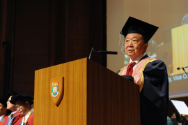 畢業生議會主席溫頌安先生